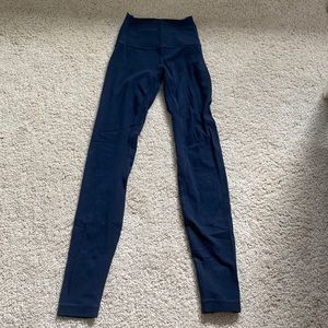 Navy align Lululemon leggings